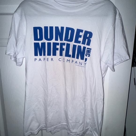 Other - Dundee Mifflin White T-Shirt